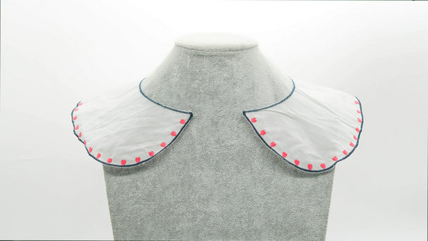 OEKO-TEX BSCI Embroidery collar NF3B12 021