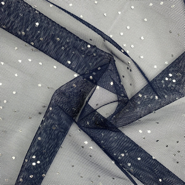 OEKO-TEX BSCI Tulle Foil print fabric NFA16F088