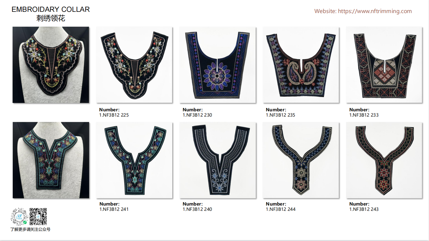 Embroider Collars Explore Unique Embroidery Collars for Custom Garment – NextFashion