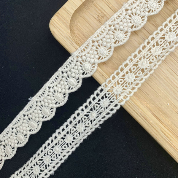 Embroidery lace with cotton fabric NF3B11 1647-1638