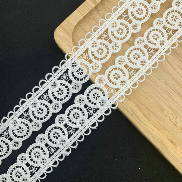 Embroidery lace with cotton fabric NF3B11 1660