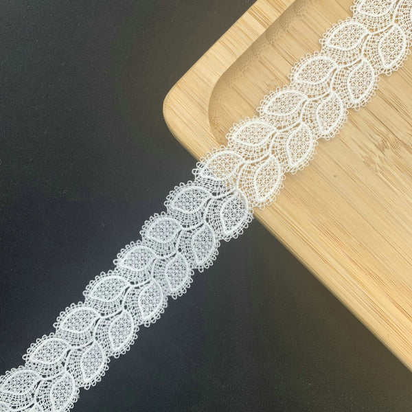 Embroidery lace with cotton fabric NF3B11 1685