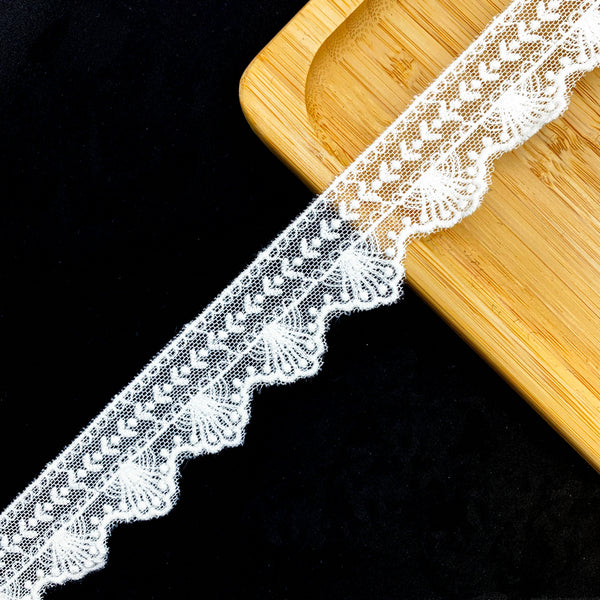 Embroidery lace with cotton fabric NF3B11 1712