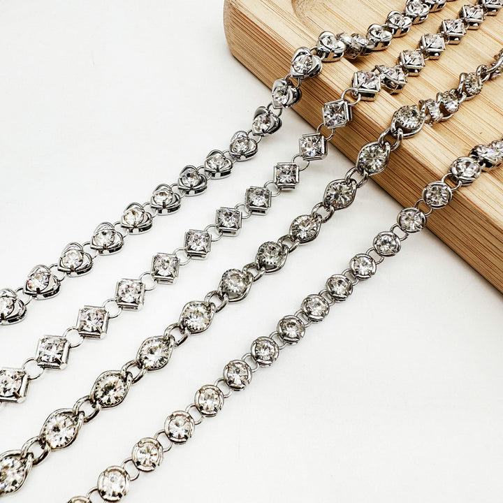Add a Touch oF Fancy to Your Garment with Wholesale Rhinestone Chains –  NextFashion