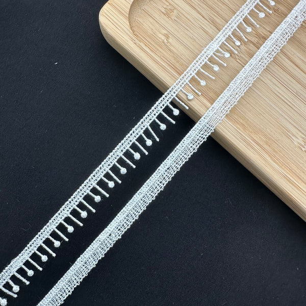 OEKO TEX  GRS Water-Soluble Embroidered Lace Eco-Friendly Dissolvable Trim