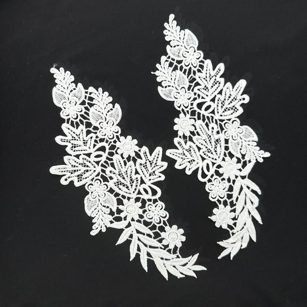 OEKO TEX GRS  water - soluble flower - matching patches