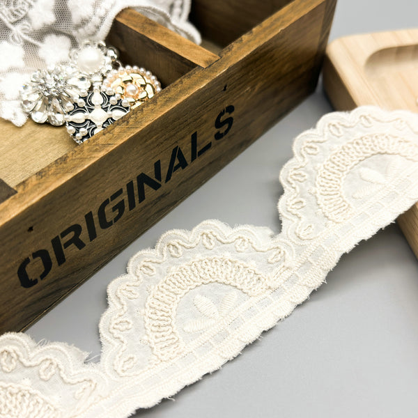 OEKO-TEX Embroidery Lace NFA202A086