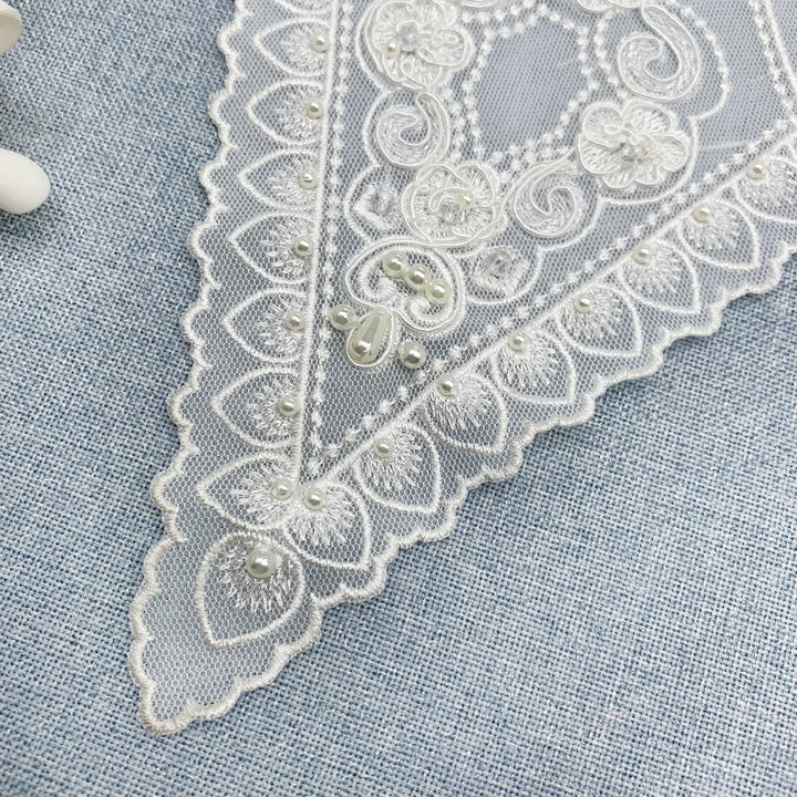 Embroidery Beaded Collar