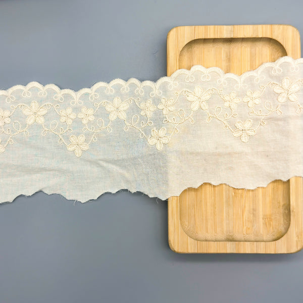 OEKO-TEX Embroidery Lace NFD12A129